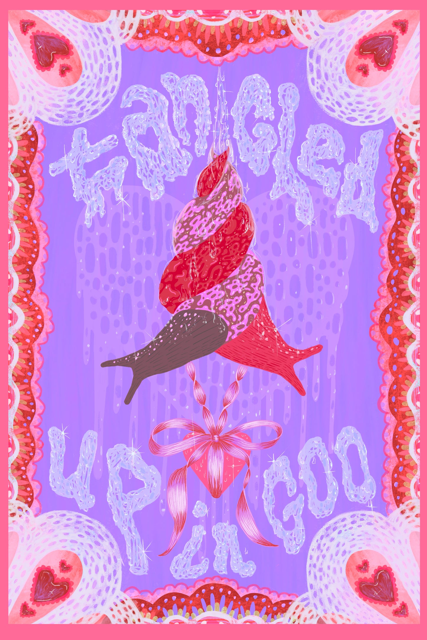 tangled up in goo- 4x6 card with envelope