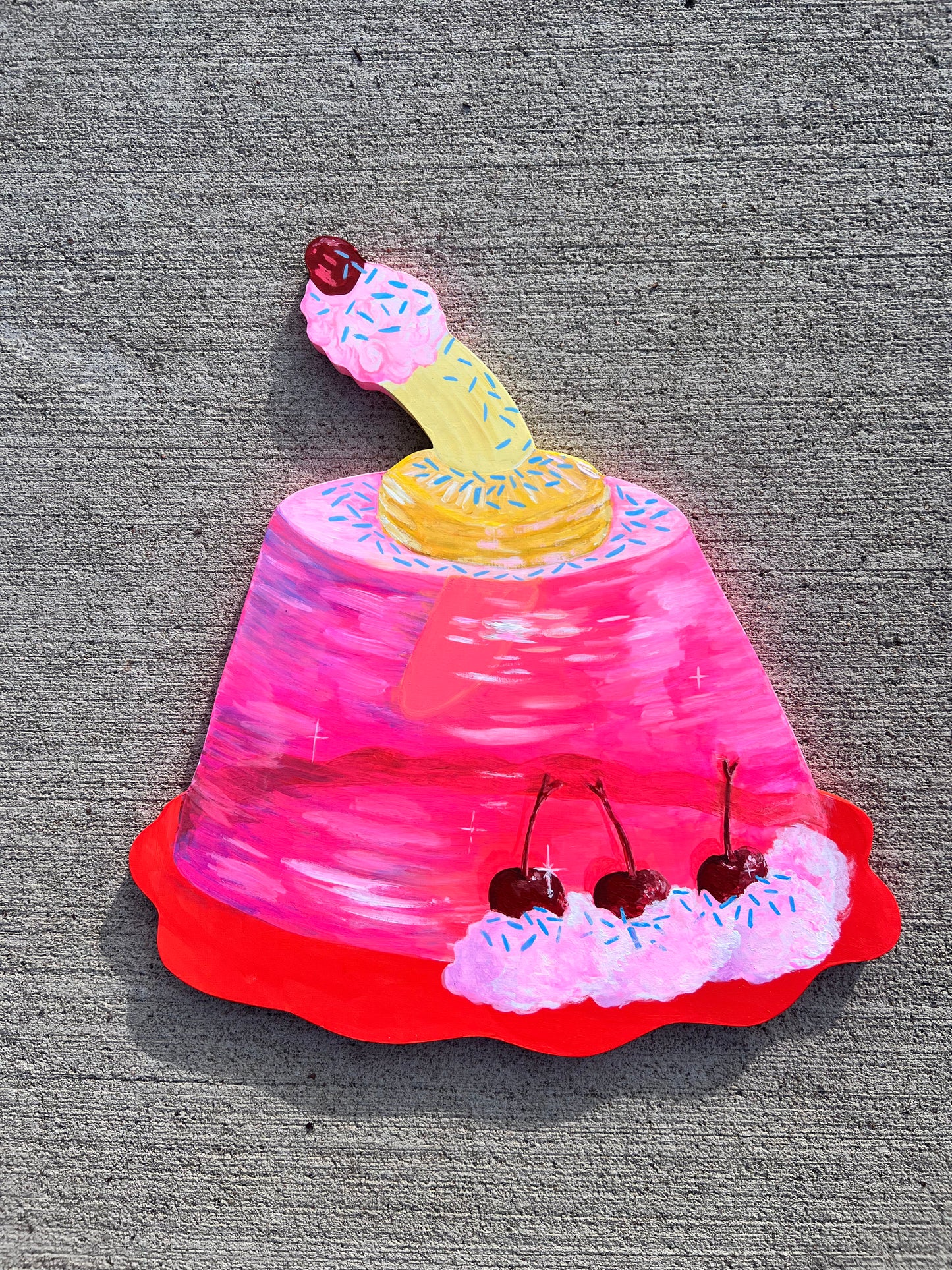candle salad wall art